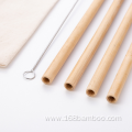 Portable reusable bamboo utensil bamboo cutlery set